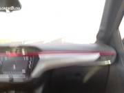 Excited HANDJOB in the car 4/16