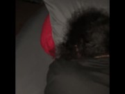 Gave step sis backshots before our parents came down 13/16