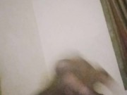 Almost got caught stroaking one by my ebony stepmom 15/16