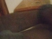 Almost got caught stroaking one by my ebony stepmom 16/16