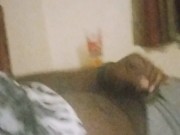 Almost got caught stroaking one by my ebony stepmom 3/16