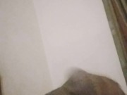 Almost got caught stroaking one by my ebony stepmom 4/16