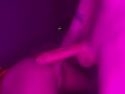 BOMBSHELL GETS IT FROM BEHIND AND CANT STOP CUMMING 14/16