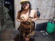 MILITARY WOMAN NEWLY RETURNED FROM VACATION SHOWS OFF HER TITS FOR THE BOSS 5/16