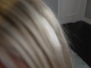 18 Year Old College Slut Sucks a Frat Boys Dick in Her Dorm Room! 3/16