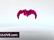 Big boobs babe bare feet on couch chatting about daily behind the porn scenes life news & happenings - Lelu Love 2/16