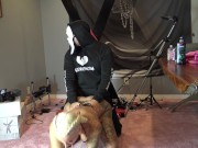 Big titty Blondie Halloween BDSM Halloween GhostFace Fuck 9/16