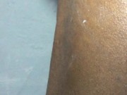 Teasing creampie  American amateur with some juicy dick after getting shaved 15/16