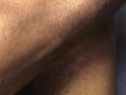 Teasing creampie  American amateur with some juicy dick after getting shaved 16/16