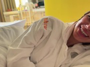 Took my step daughter on vacation and got a single bed on purpose feat SISI ROSE 1/16