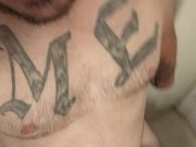 Getting dirty before we get clean in the shower 3/16