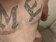 Getting dirty before we get clean in the shower 4/16