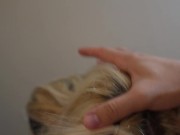 BIMBO BIKER BABE with HUGE TITS gets FACE FUCKED and covered in CUM 11/16