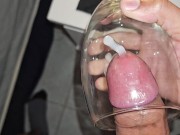 My annoying step-sister asked me to prepare a drink and I cum twice on it to make it special 15/16