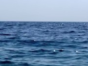 Wearing school uniforms and covered in lotion 13/16