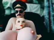 Jenny Cumrag & The Funny Dicktator - Realistic Sexdoll Z Cup Fake Tits 7/16