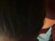 Cruise ship blowjob - hot MILF sucks random younger guys dick on cruise ship balcony 1/16