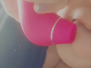 BBW Candy fucking pussy with vibrating toy 💋 4/16