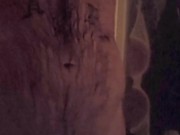 Afternoon shower with semi-hard cum shot 1/16