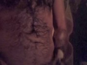 Afternoon shower with semi-hard cum shot 12/16