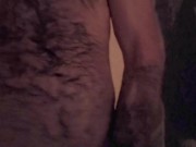 Afternoon shower with semi-hard cum shot 14/16