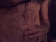 Afternoon shower with semi-hard cum shot 3/16