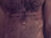 Afternoon shower with semi-hard cum shot 5/16