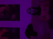 Ghostface you to watch him jerk off till he cums. |Halloween special| 15/16