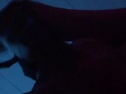 Ghostface you to watch him jerk off till he cums. |Halloween special| 7/16