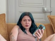 Je me gode sur la photo d'un abonné - Française orgasme dick pic 10/16