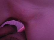Little slut gets fucked hard in her tight pussy, she moans with cum in her tight cunt 16/16