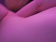 Little slut gets fucked hard in her tight pussy, she moans with cum in her tight cunt 9/16