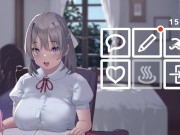 【#03 なついろレッスン 実況】爆乳お嬢様に我慢できず野外でパイズリぶっかけや寝バックしたり、口内射精フェラしたり。(live2Dアニメーション同人エロゲ―。 1/16