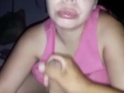 Miren como le saco toda la leche (semen) a Morfeo1992 Que rico!! 9/16