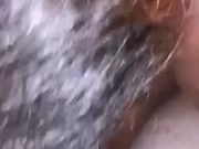 Sucking my man's cock 2/16