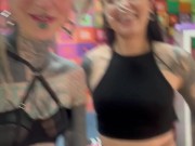 Hardcore BTS with Morea Black and Anuskatzz: Anal, Blowjobs, and Fuck Machine Fun! 12/16