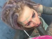 Hardcore BTS with Morea Black and Anuskatzz: Anal, Blowjobs, and Fuck Machine Fun! 13/16