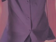 女装と貞操帯とピストンアナルバイブでドライオーガズム 15/16