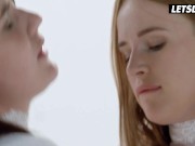 Horny StepSisters Seduce StepBro Into Steamy Threesome - WHITEBOXXX 5/16