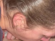 Extreme Deepthroat big dick from top to the root. He didn´t want it, but I was hungry. 5/16