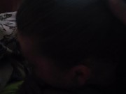 Sneaky blow job don't get caught 6/16