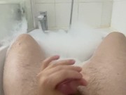 Fast cum in bath 10/16