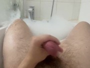 Fast cum in bath