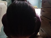 I suck out a nice load and then keep sucking my man afterwards! 3/16