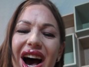 She looks for him with a magnifying glass and verbally humiliates you 10/16