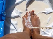 Dropping some Milk on my feet 5/16