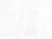 Maid Rae gets fucked and creampied in the kitchen 5/16