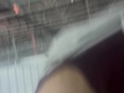 AIR HUMPING INTO INSANE VERTICAL GLORY HOLE 13/16