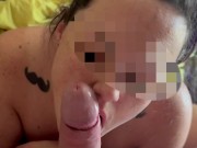 MILF Licks and Licks Big Uncut Cock and Pays Extra Attention to His Frenulum! Onlyfans Snookybaby28 6/16
