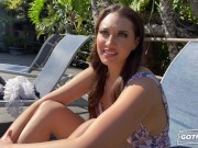 GOT FILLED - All Natural Cutie Bella Rolland is Back For More 1/16